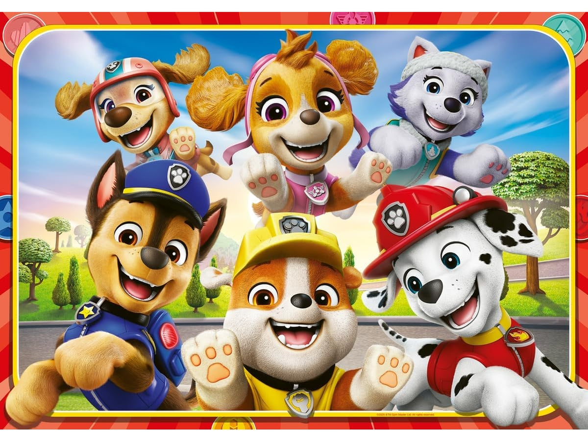 Puzzle 24 pezzi giant pavimento paw patrol