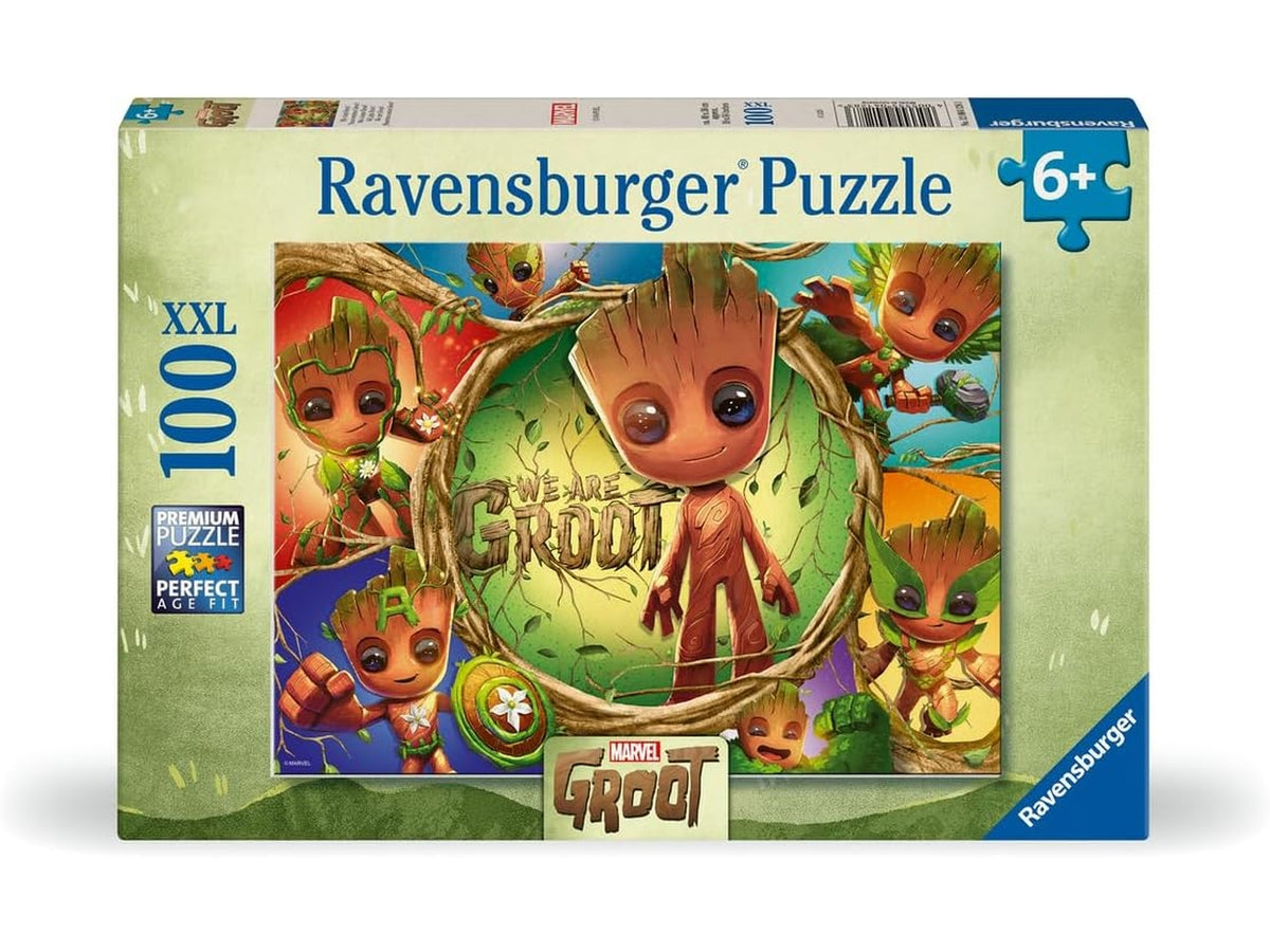 Puzzle 100 pezzi xxl marvel groot