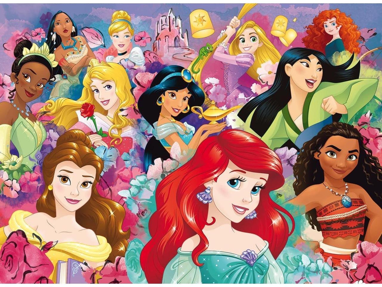 Puzzle 150 pezzi xxl principesse disney