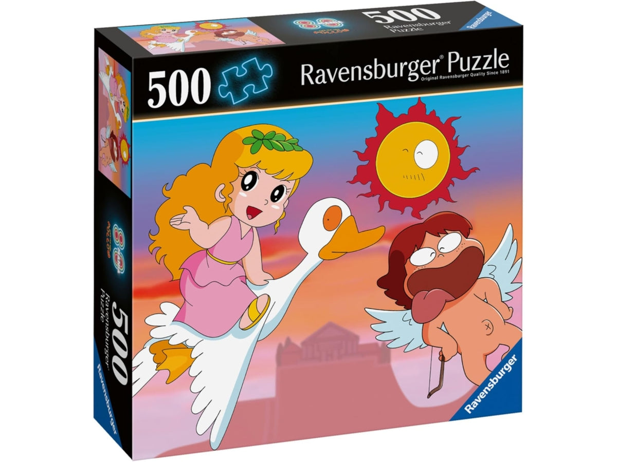 Puzzle 80s mania: 500 pezzi square pollon