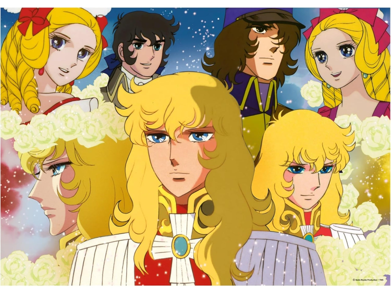 Puzzle 80s mania: 1000 pezzi square lady oscar
