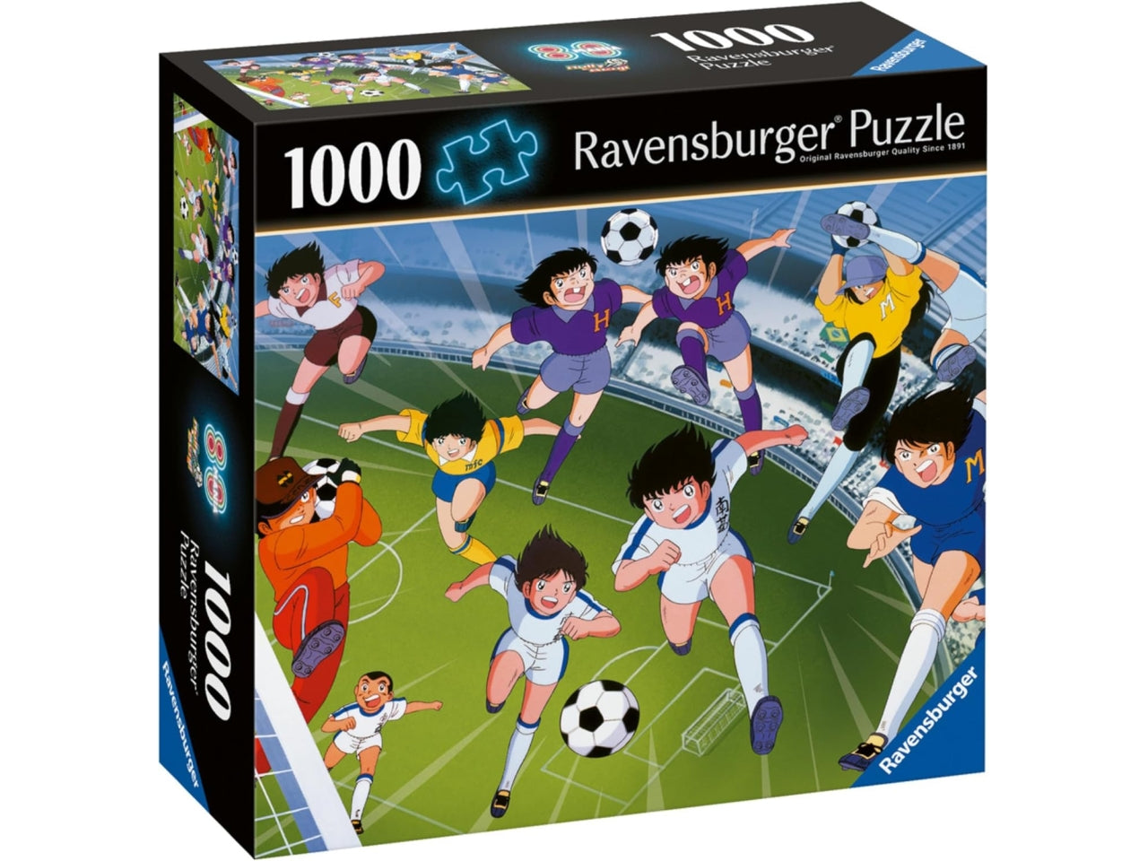 Puzzle 80s mania: 1000 pezzi square holly&benji