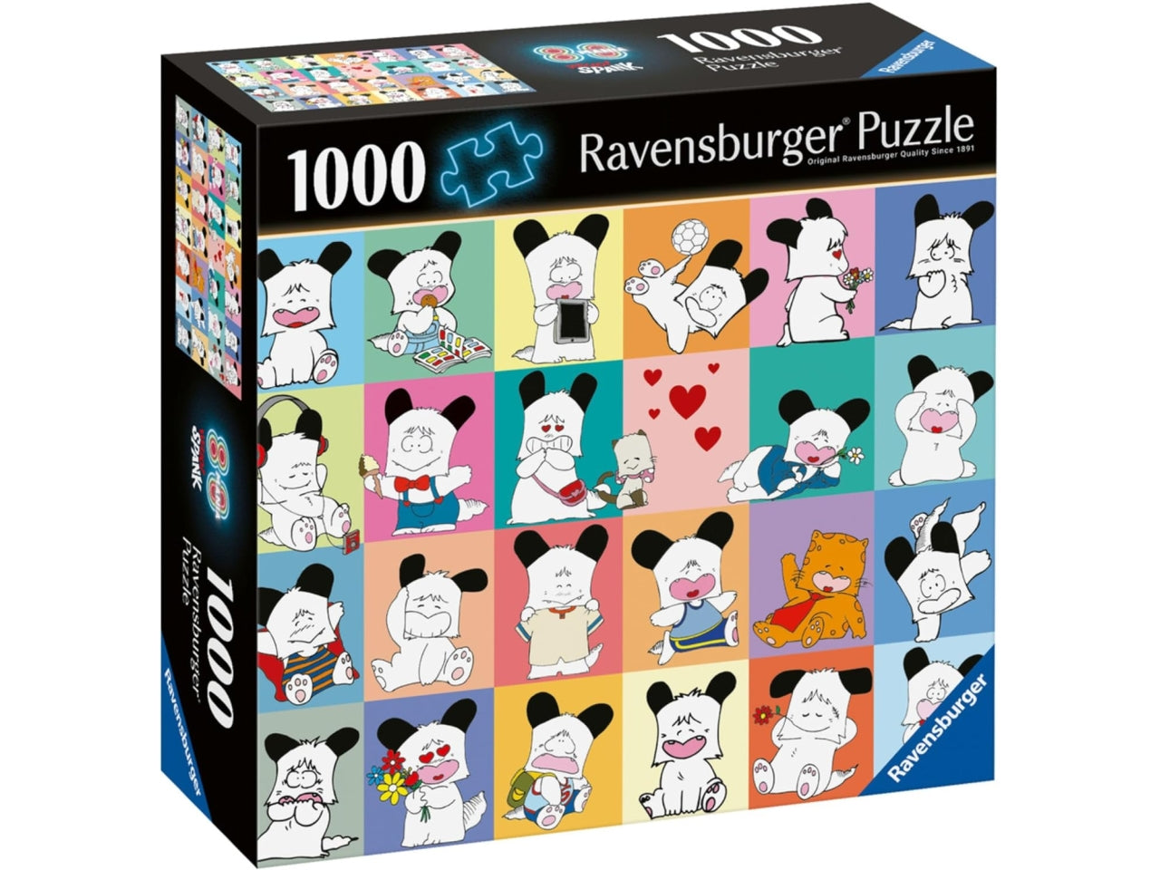 Puzzle 80s mania: 1000 pezzi square hello spank