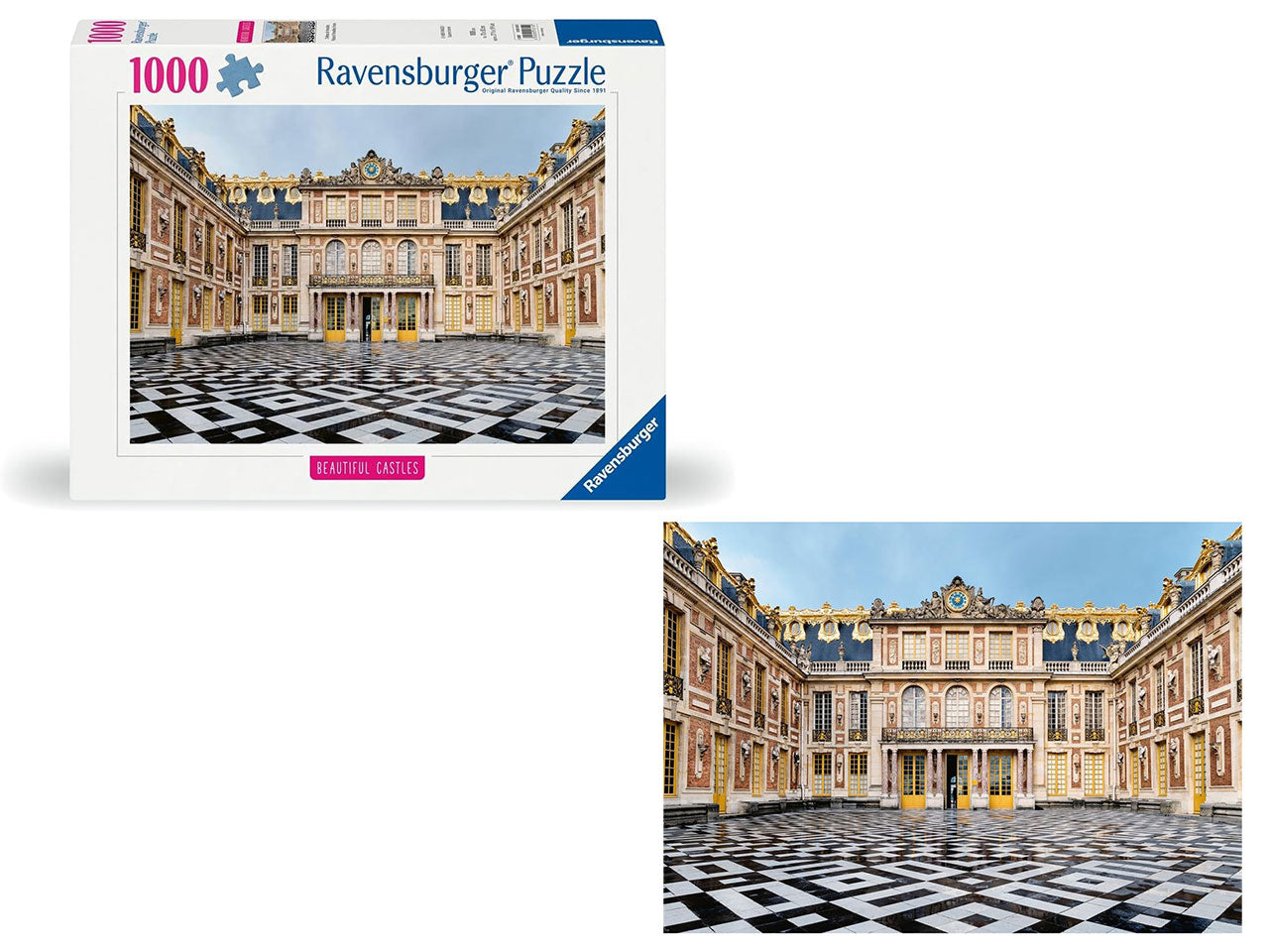 Puzzle 1000 pezzi - highlights chÃ¢teau de versailles, france