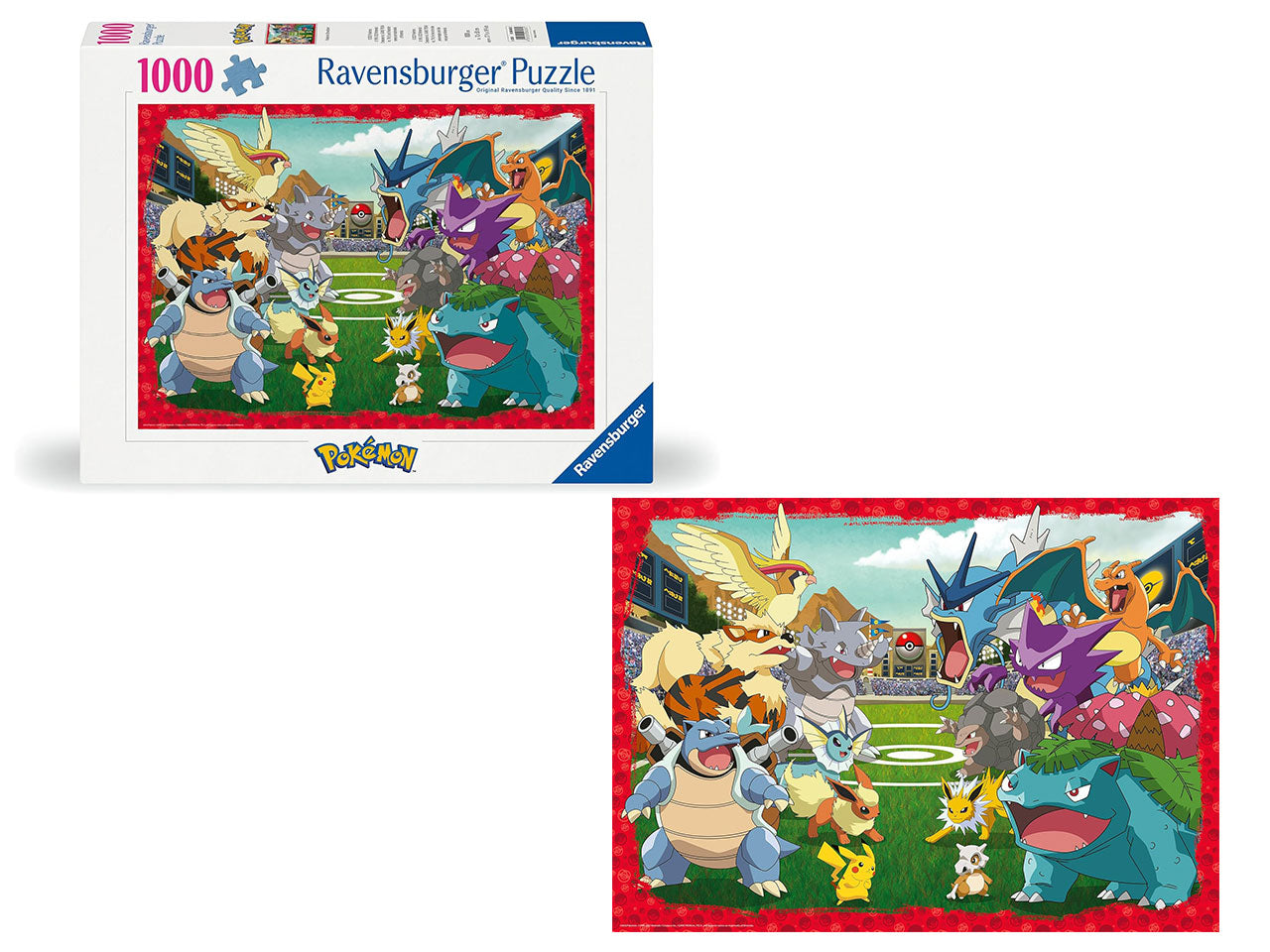 Puzzle 1000 pezzi - licenziati pokemon