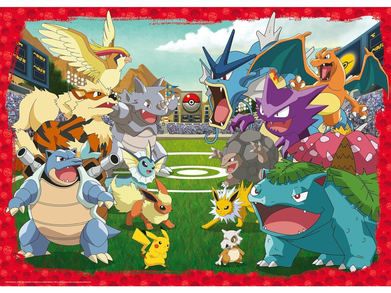 Puzzle 1000 pezzi - licenziati pokemon