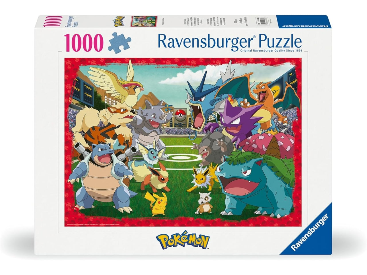 Puzzle 1000 pezzi - licenziati pokemon