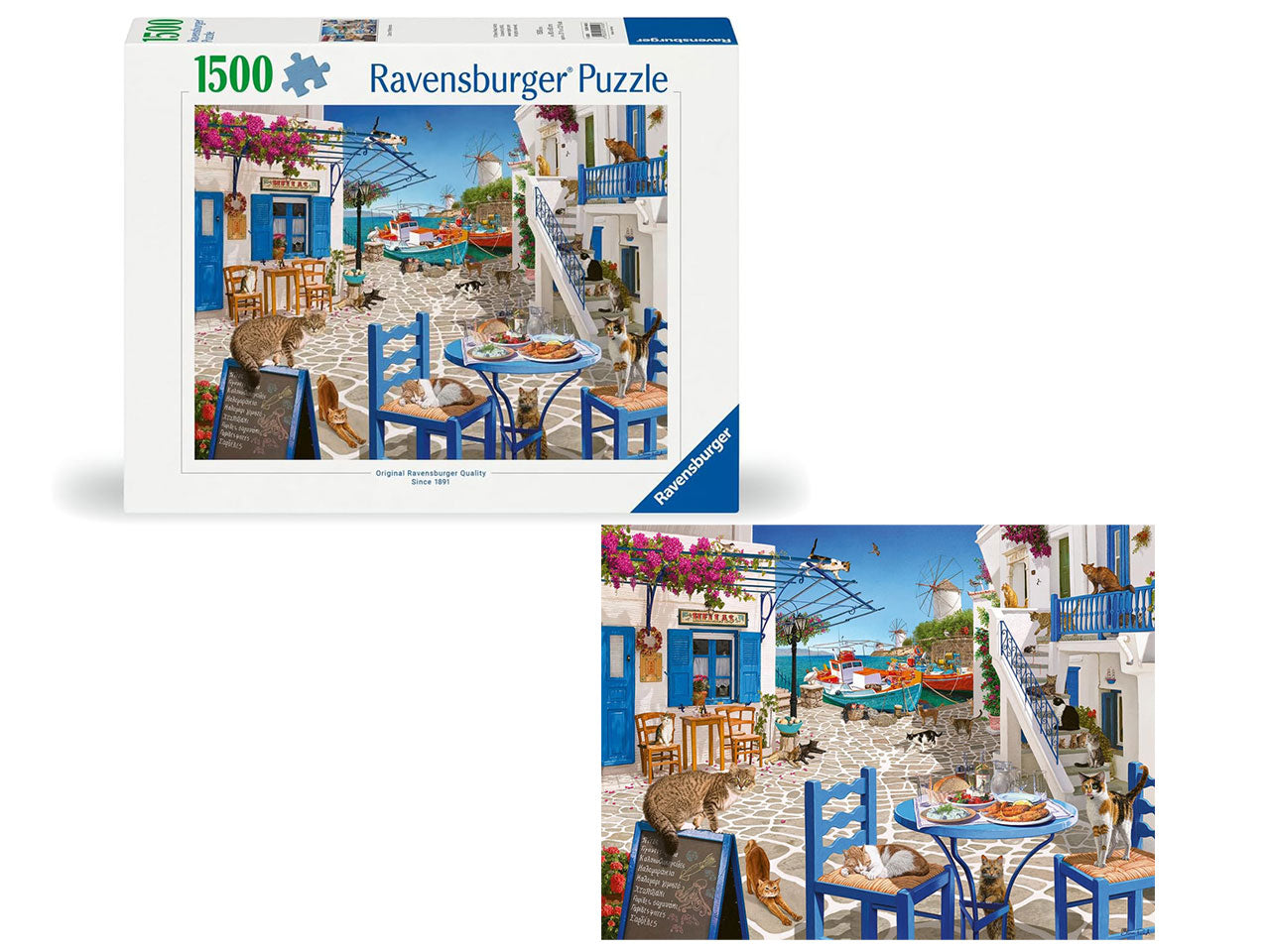 Puzzle 1500 pezzi mykonos