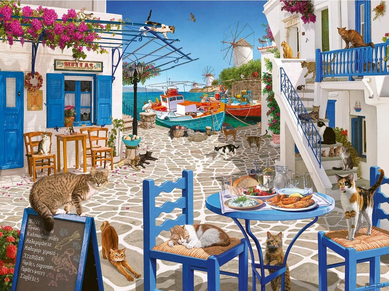 Puzzle 1500 pezzi mykonos