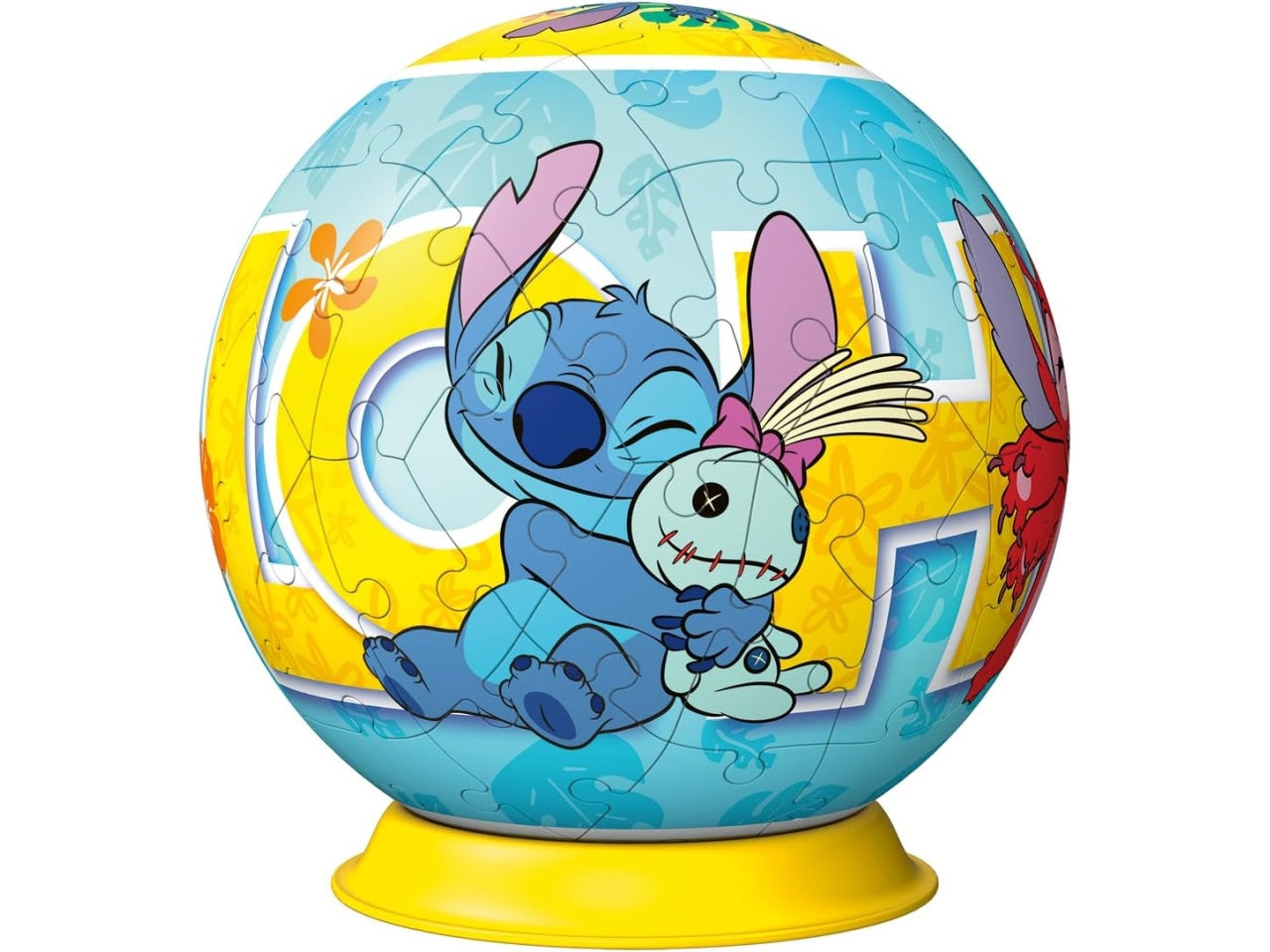 Puzzle 3d puzzleball 72 pezzi disney stitch