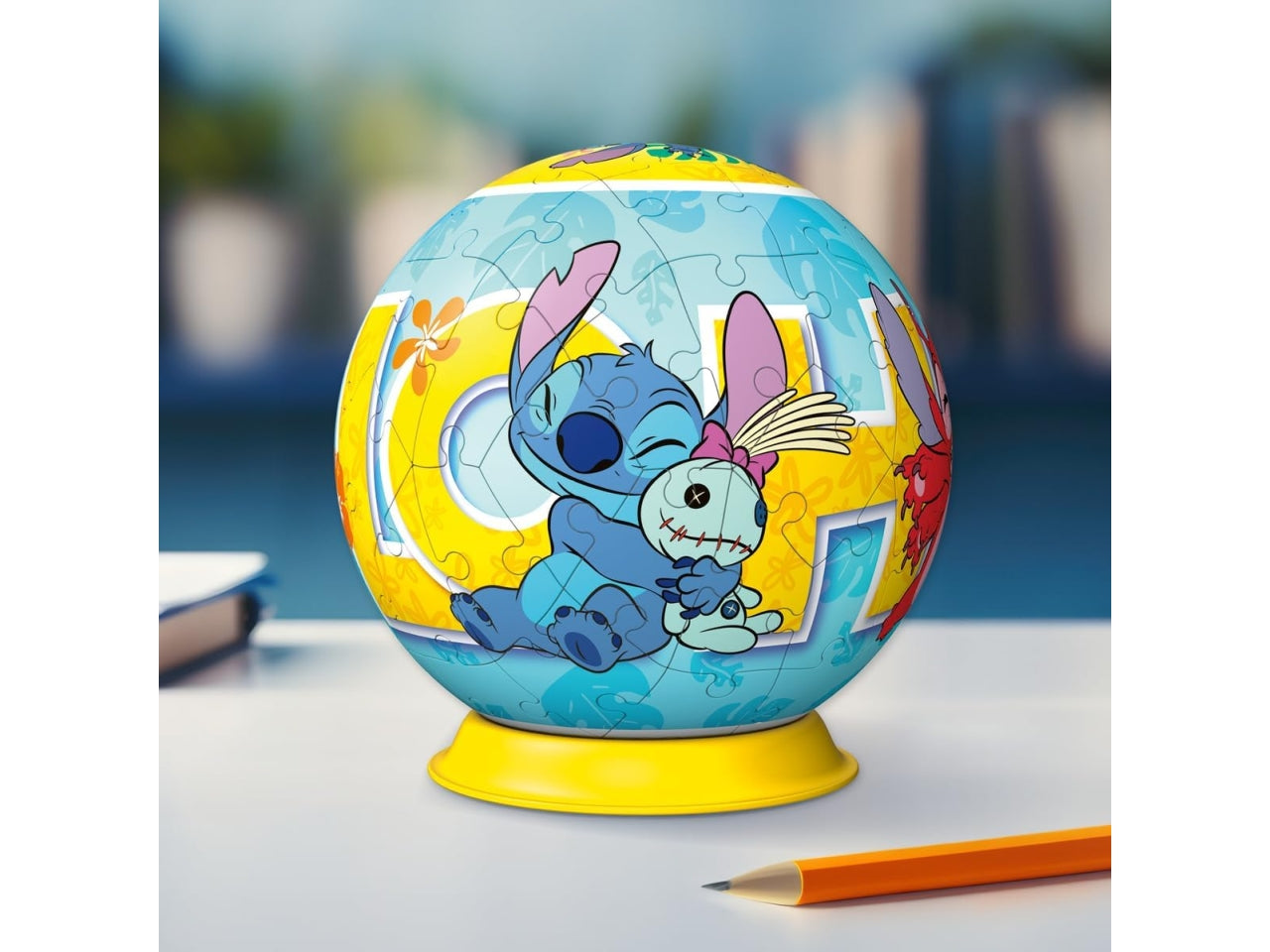Puzzle 3d puzzleball 72 pezzi disney stitch