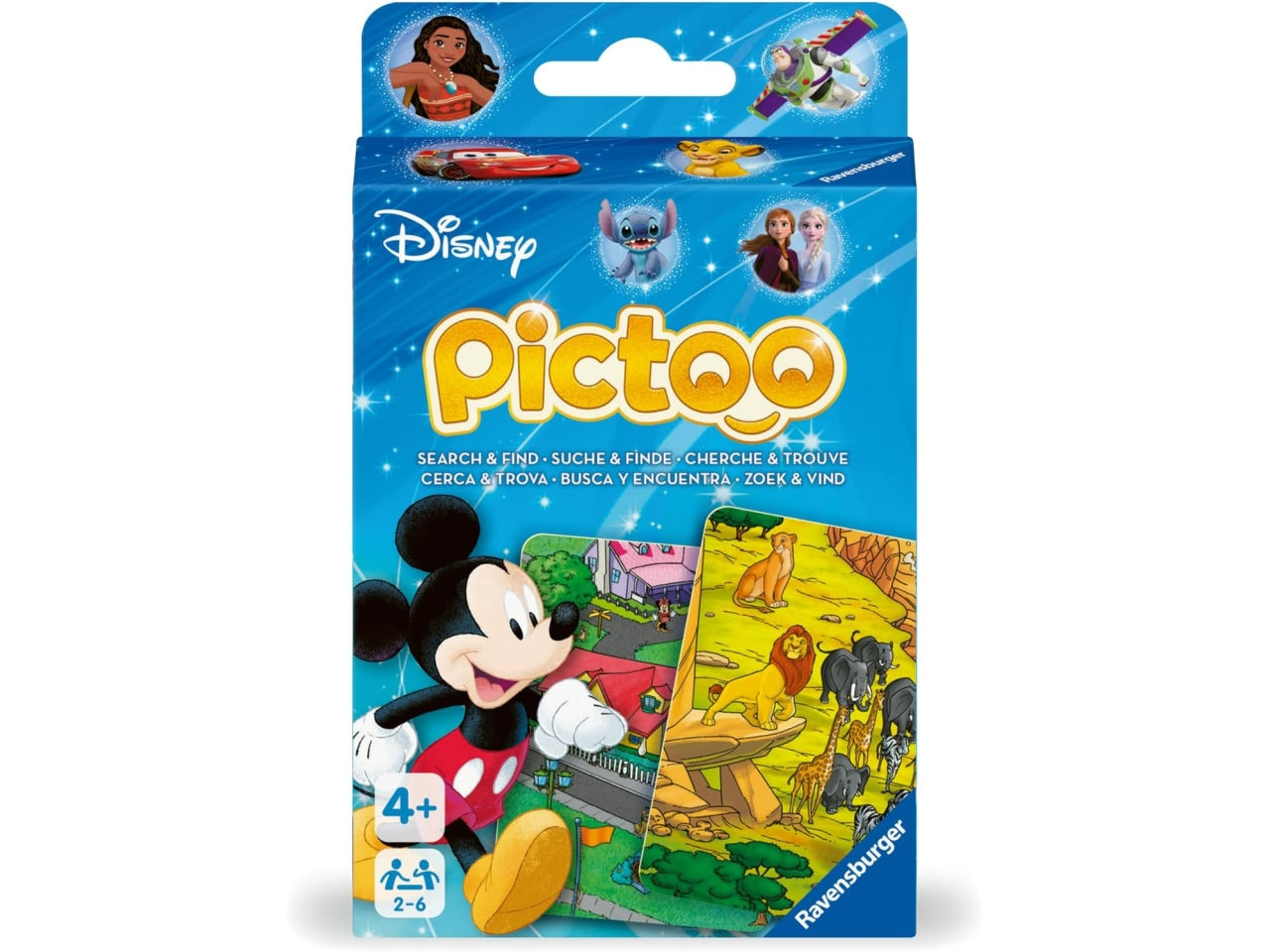 Card games pictoo: disney