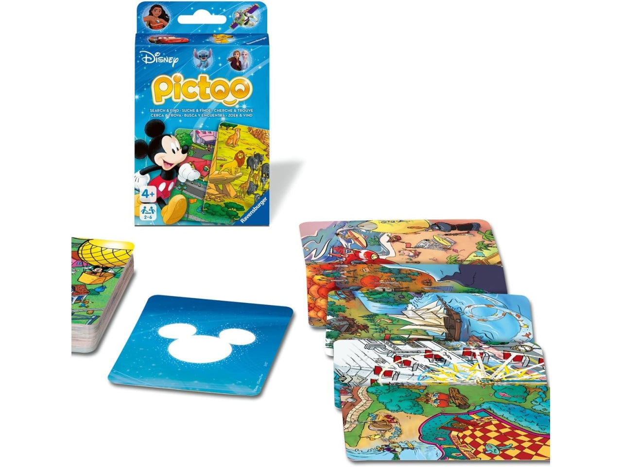 Card games pictoo: disney
