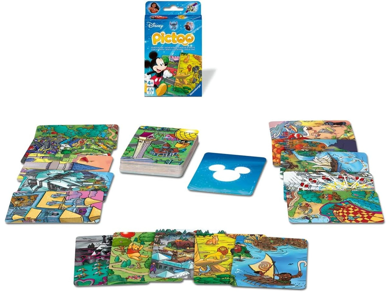 Card games pictoo: disney