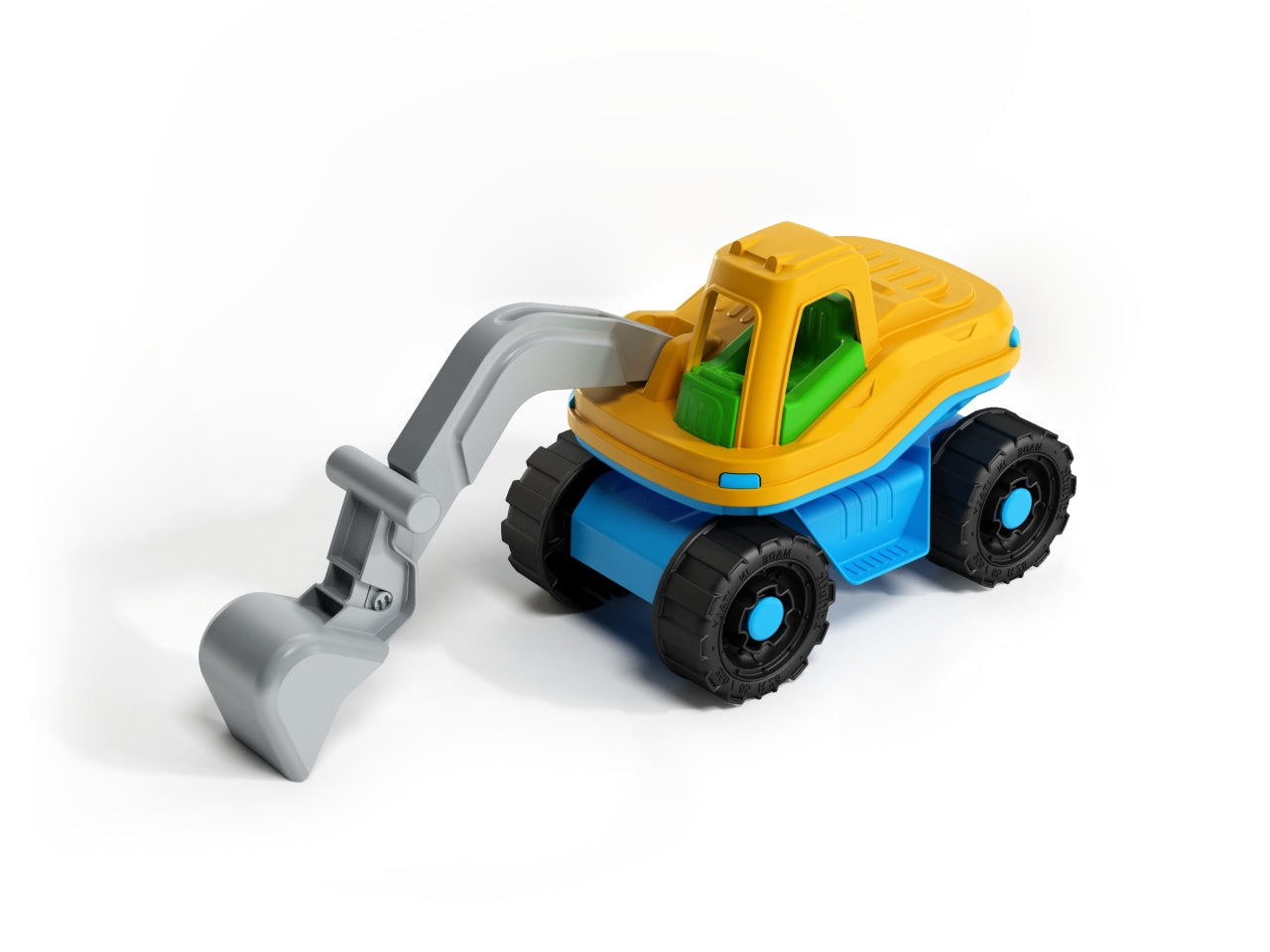 Set strong team composto da camion escavatore ruspa e trattore