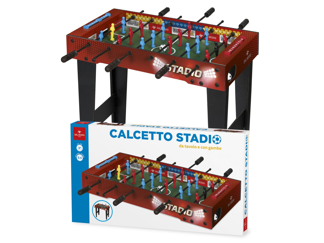 Calcetto stadio da tavolo oppure con gambe