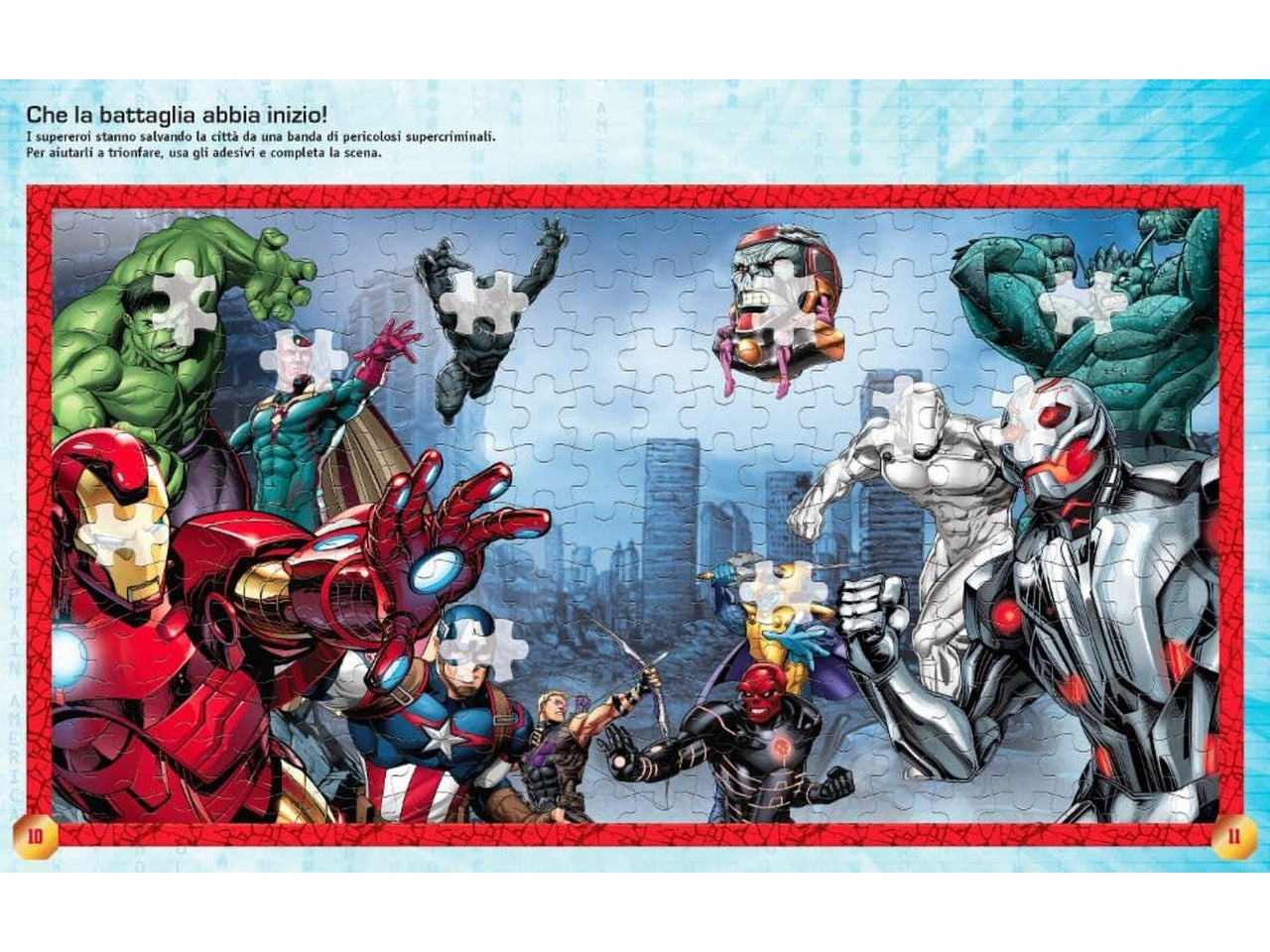 Libro avengers superstaccattacca special
