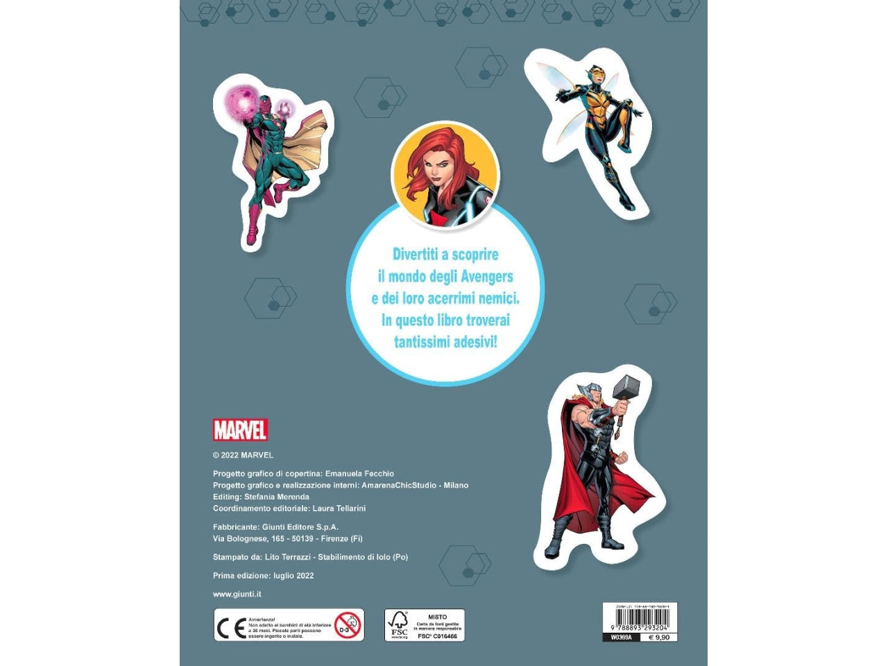Libro avengers superstaccattacca special