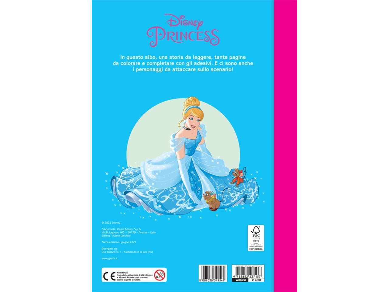 Libro magia delle feste princ staccattacca&col