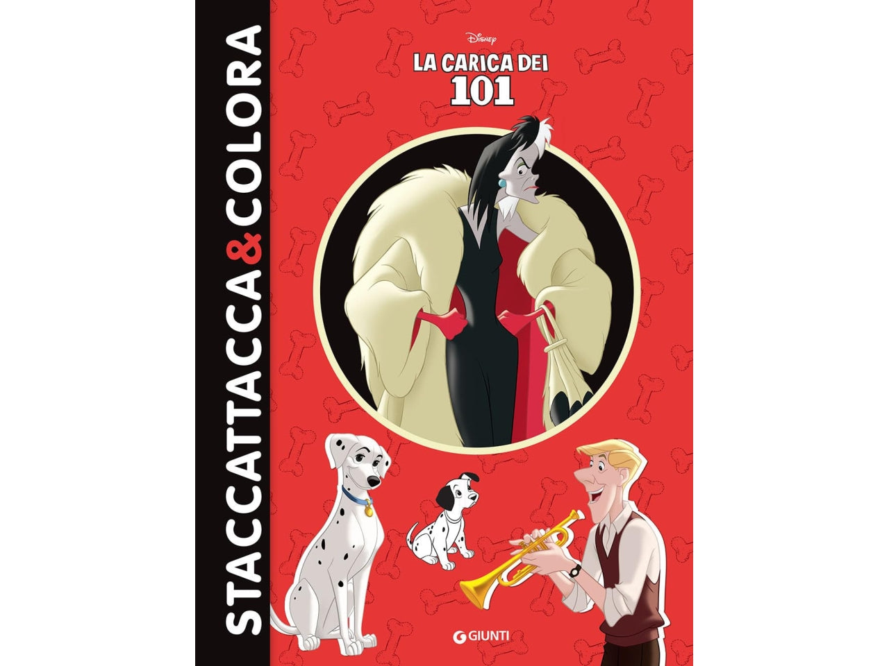 Libro la carica dei 101 staccattacca&colora