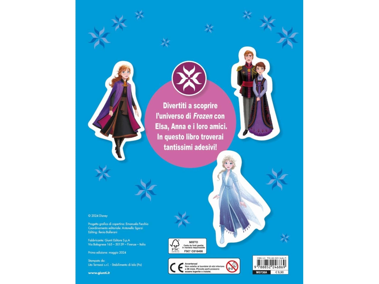 Libro frozen superstaccattacca secial