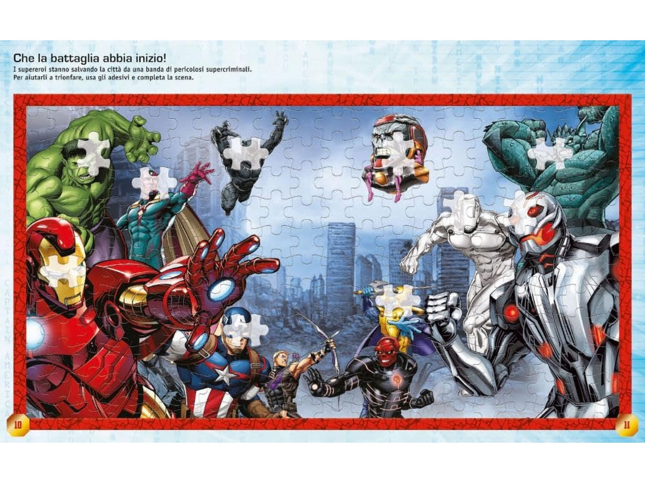 Libro avengers superstaccattacca special