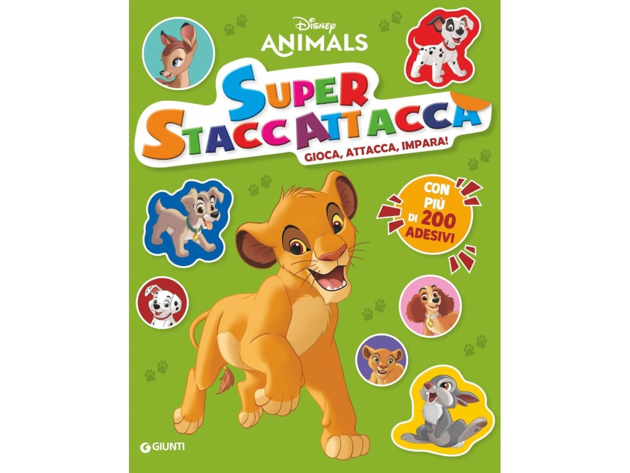 Libro amici cuccioli superstaccattacca special