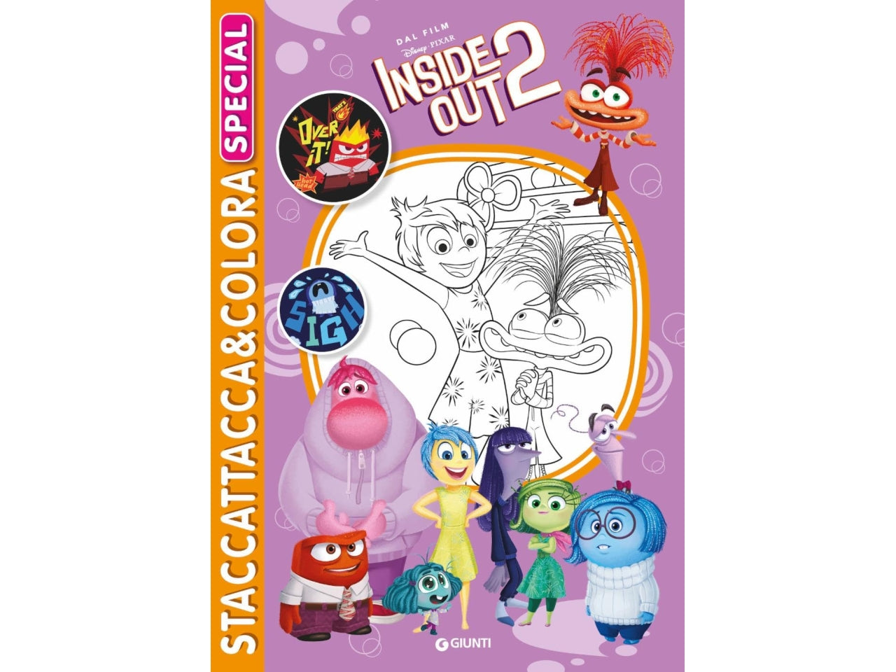 Libro emozioni staccattacca&colora special