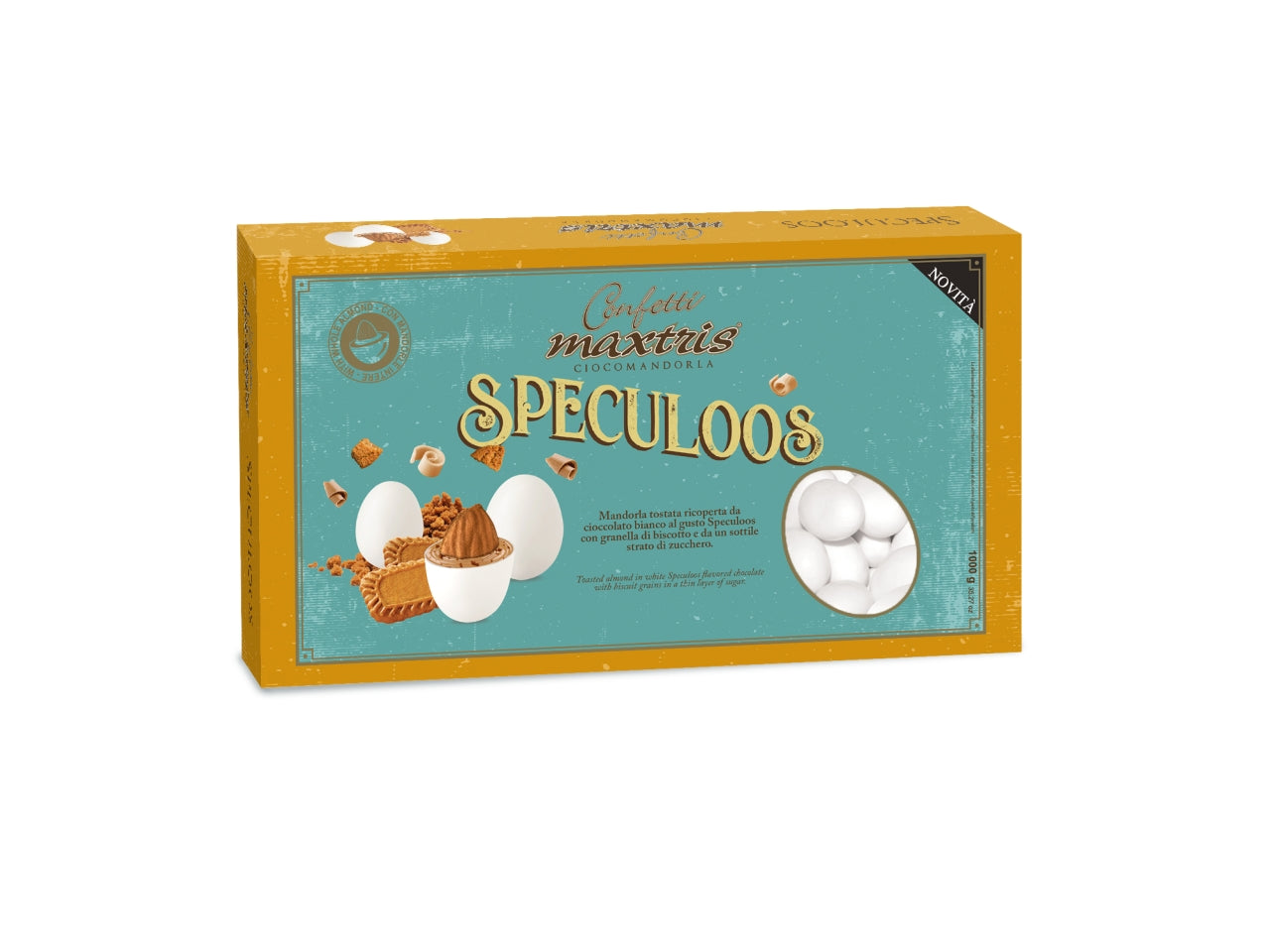 Maxtris ciocomandorla al gusto di biscotto speculoos