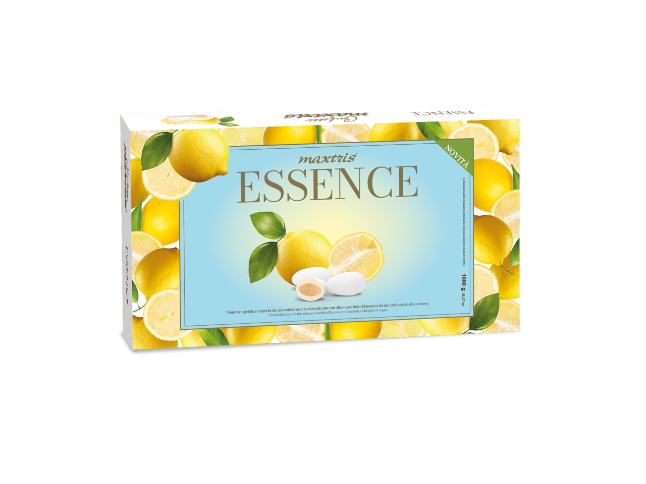 Maxtris ciocomandorla essence all'olio essenziale di limone 1kg
