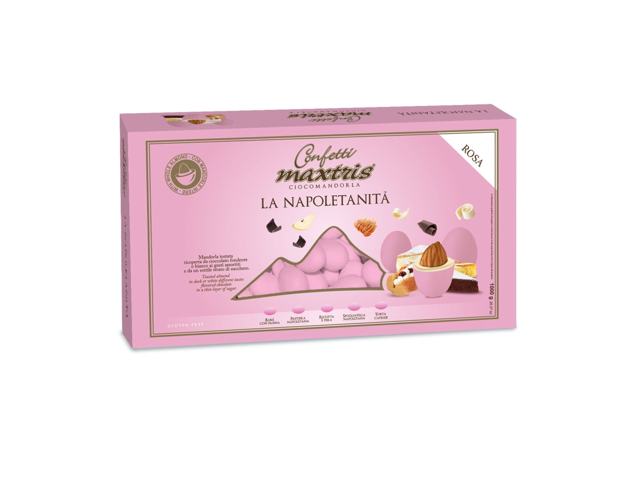 Confetti maxtris la napoletanita' rosa