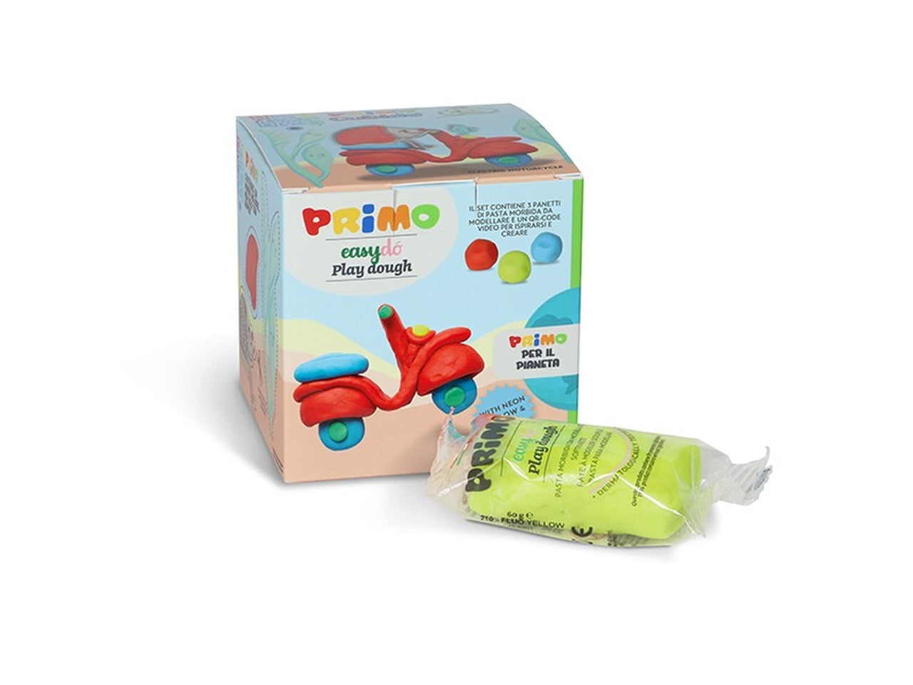 Primo easydo' cubido' moto elettrica pasta da modellare da 60g