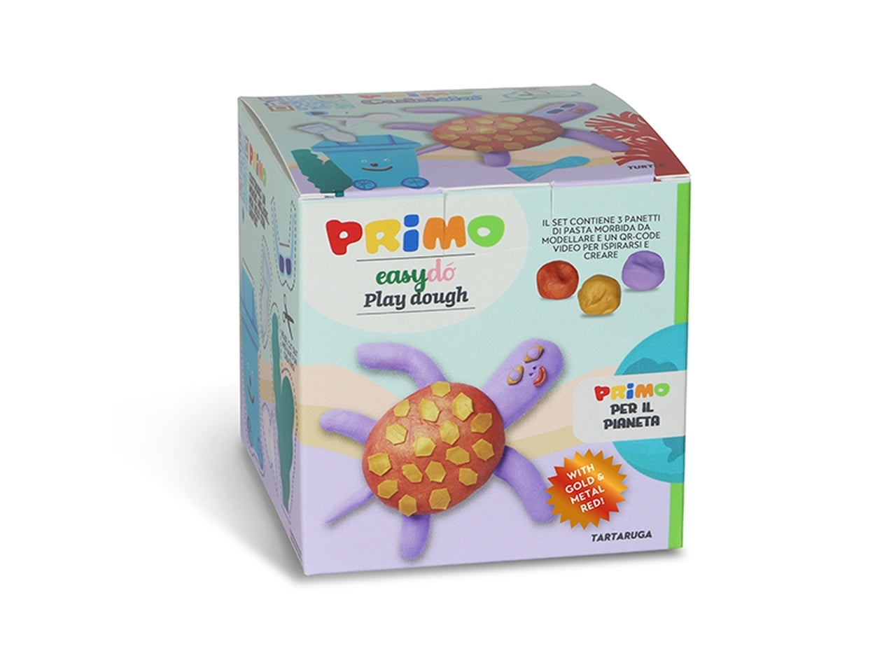 Primo easydo' cubido' tartaruga marina pasta da modellare da 60g