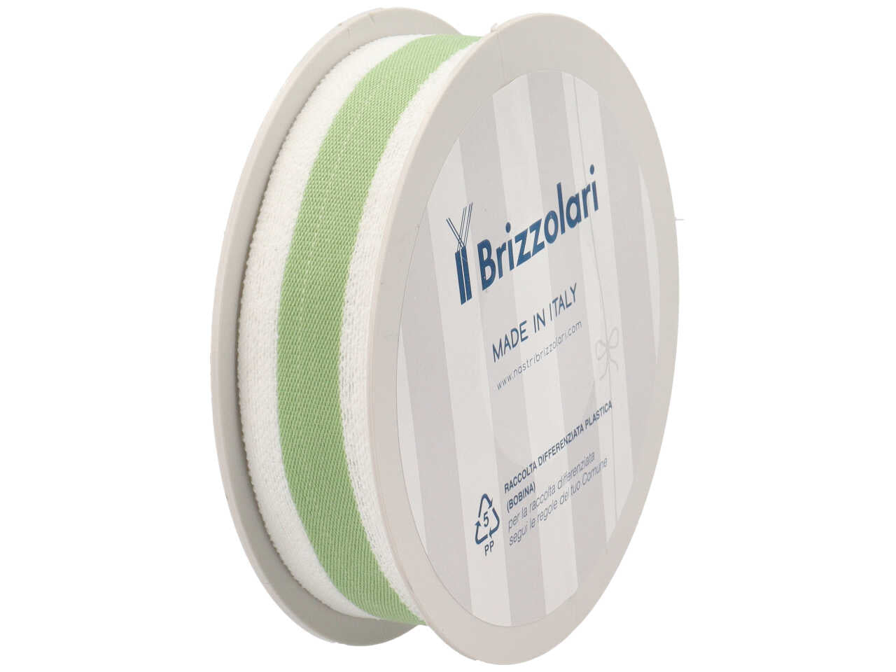 Nastro in tessuto 307 2,5cmx15mt di colore verde
