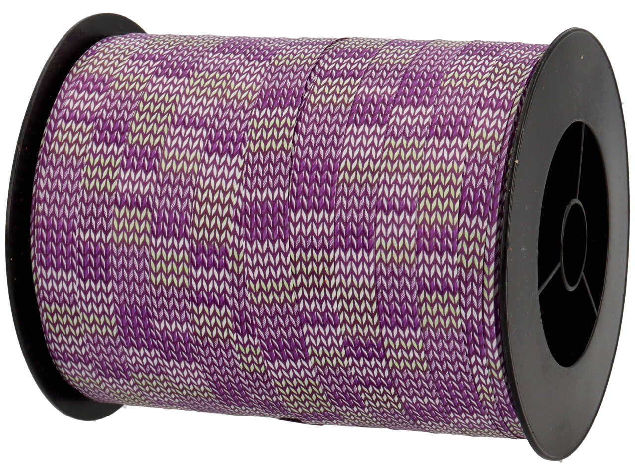 Nastro decorato 68344 1cmx250mt di colore viola