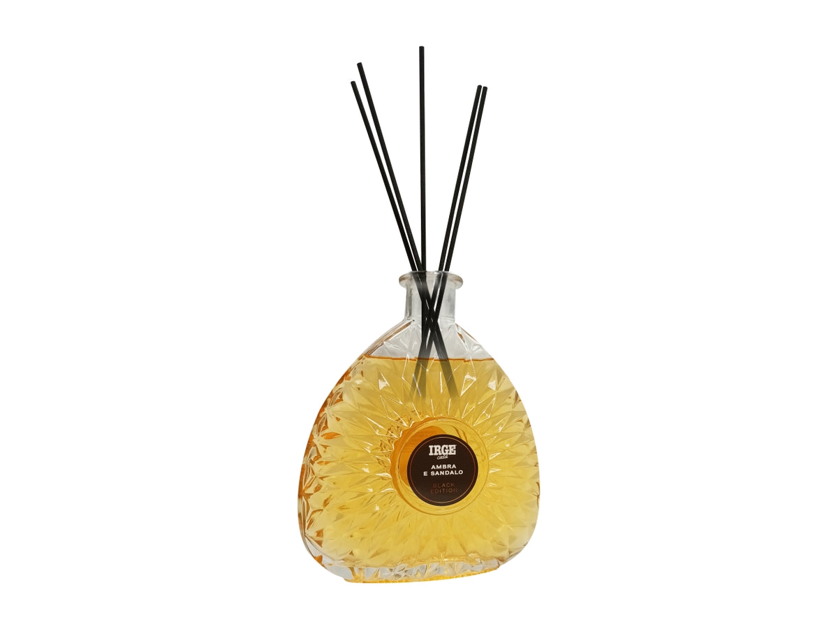 Diffusore di essenza con bacchette 700ml ambra e sandalo
