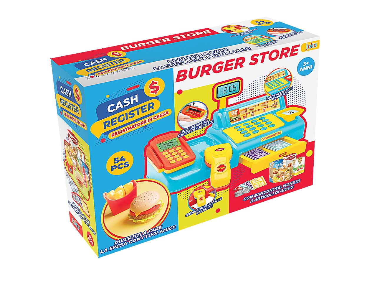 Cassa burger menu toy0622