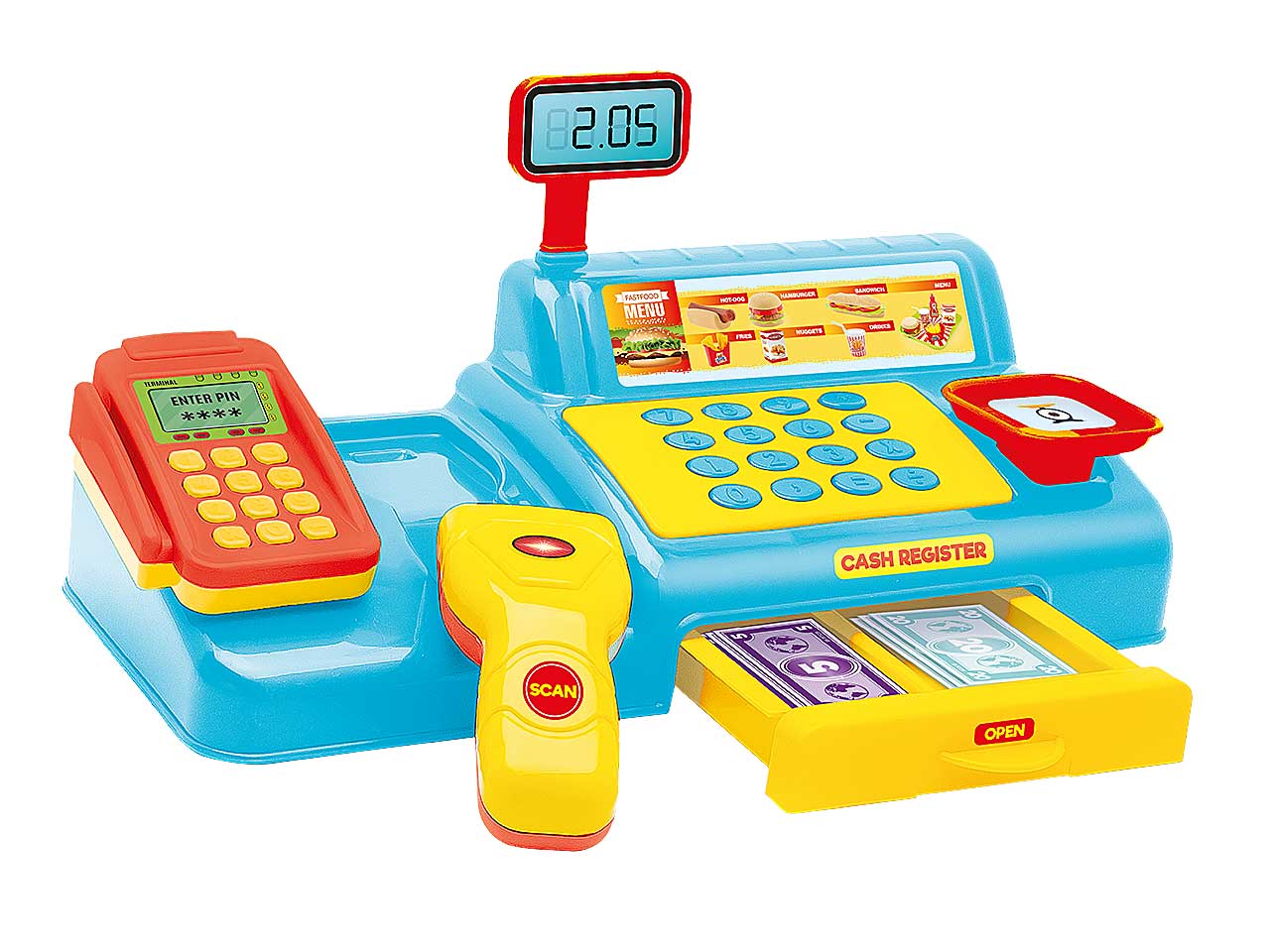 Cassa burger menu toy0622