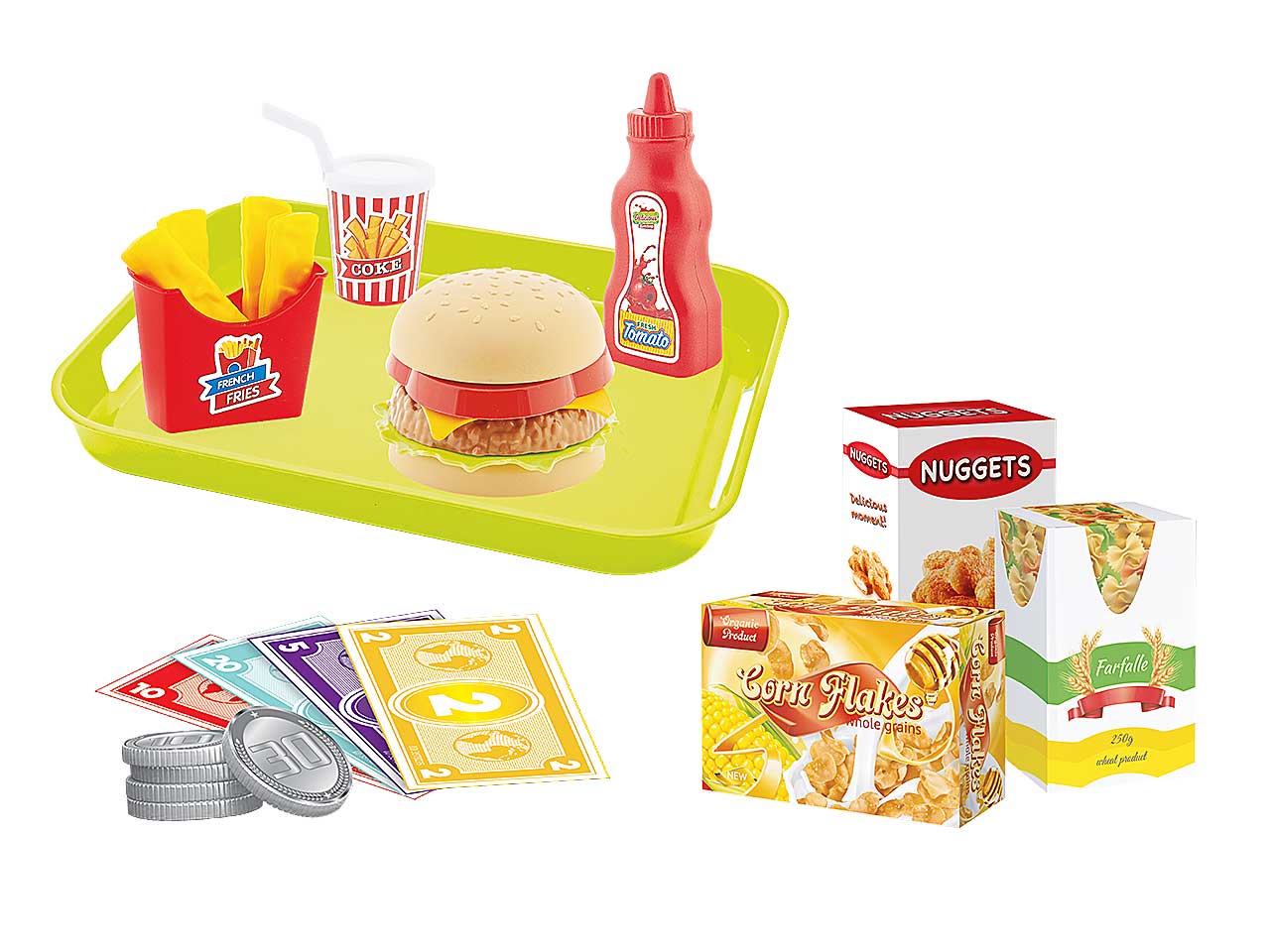 Cassa burger menu toy0622
