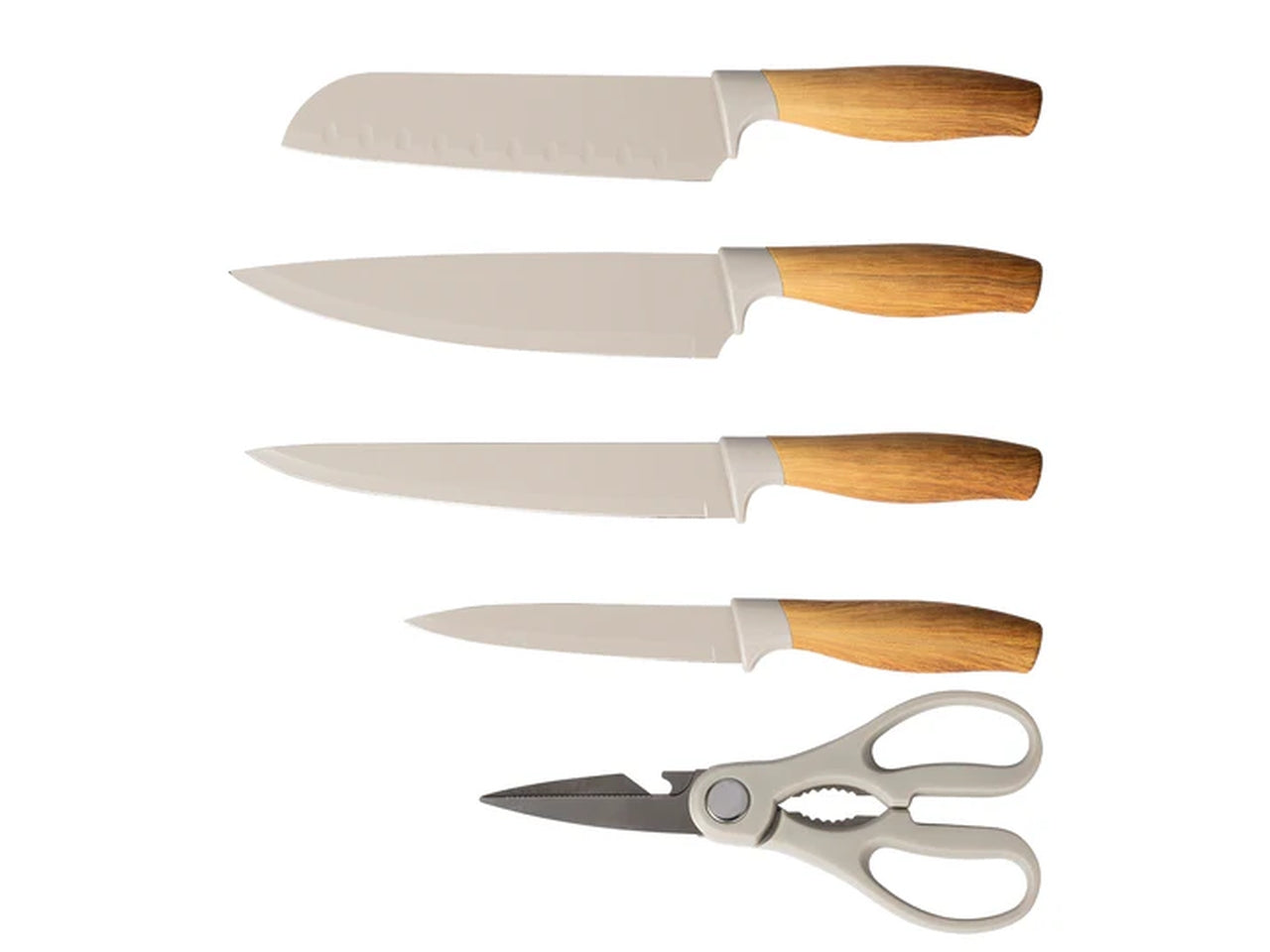Ceppo coltelli composto da 5pz con stand