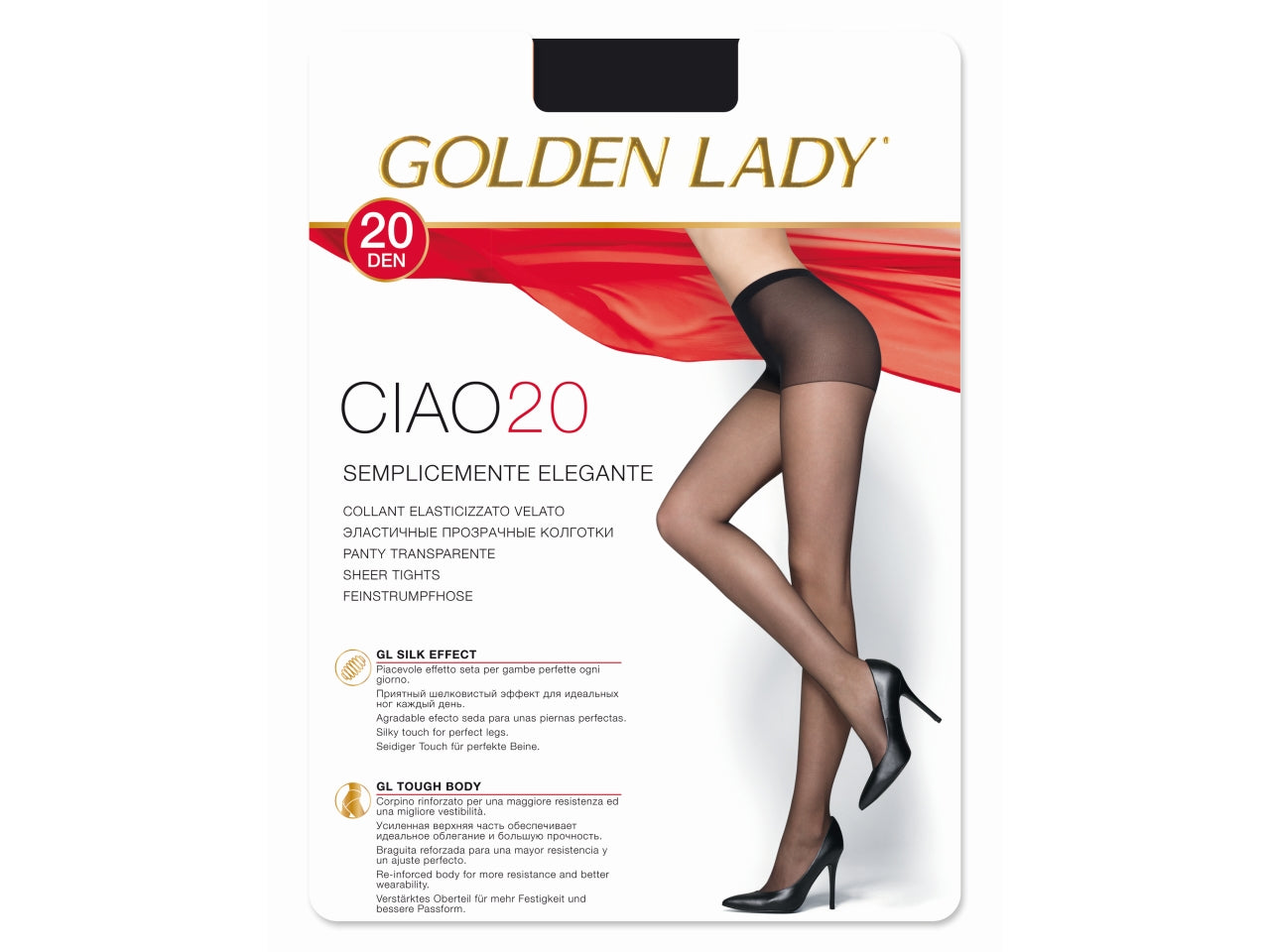 COLLANT DONNA CIAO20D 099A NERO TAGLIA II