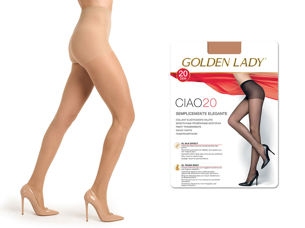 COLLANT DONNA CIAO20D M00A MIELE TAGLIA 4-L
