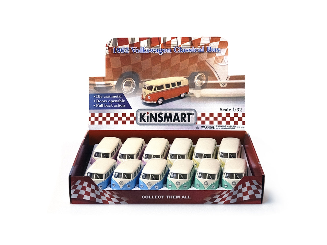 Auto volkswagen bus 1962 pastello top