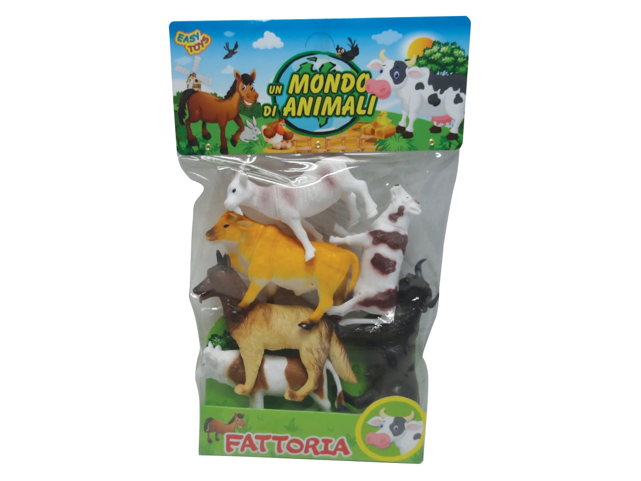 ANIMALI FATTORIA LA CONFEZIONE CONTIENE 6 ANIMALI