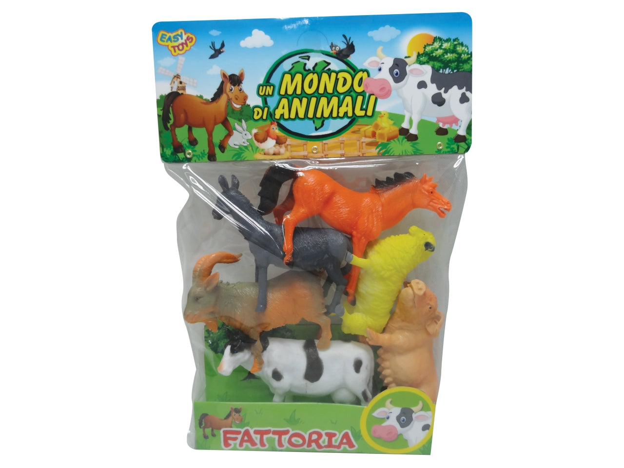 ANIMALI FATTORIA LA CONFEZIONE CONTIENE 6 ANIMALI