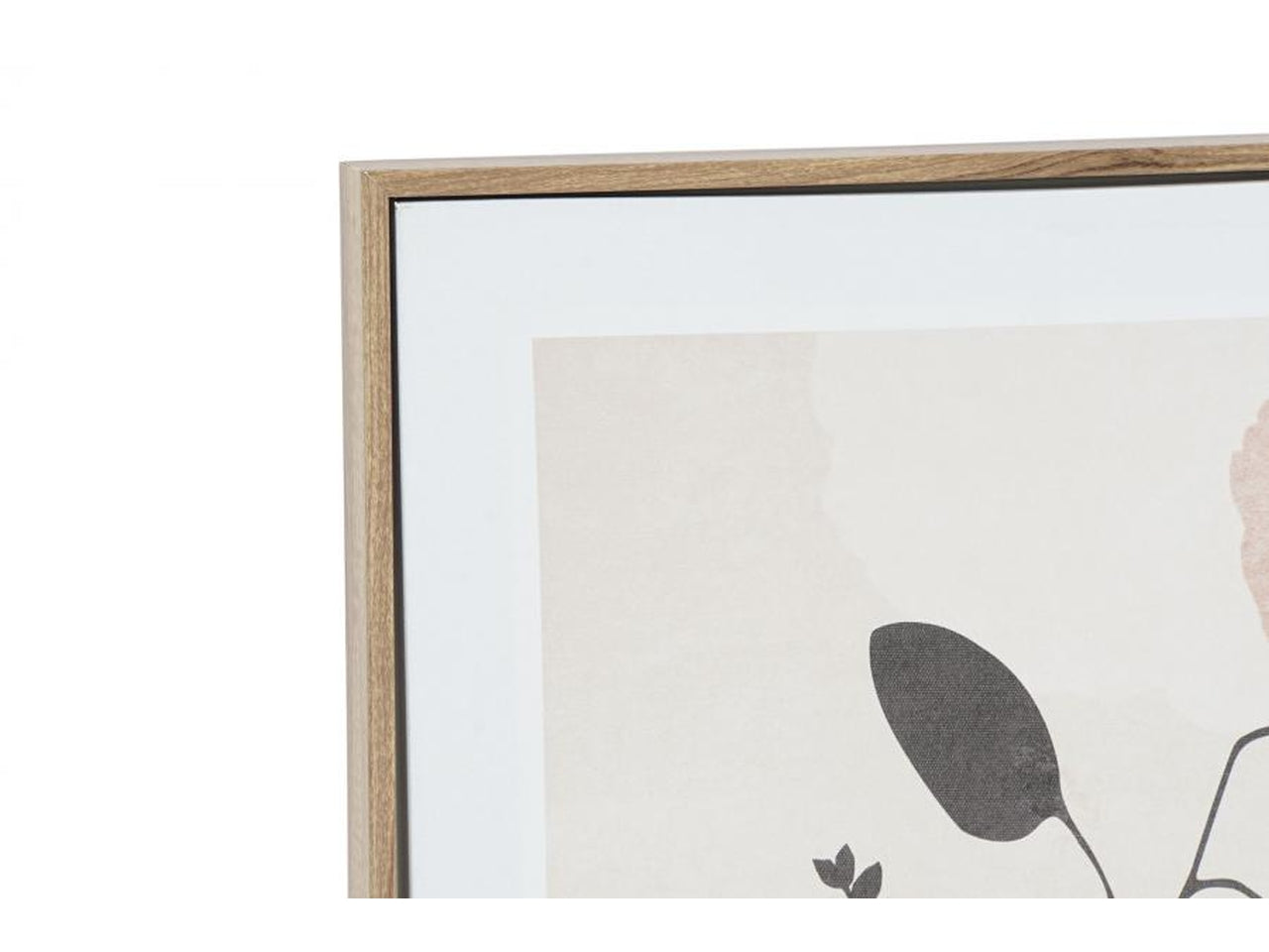 Quadro tela 40x3x50cm soggetto vasi e finestra in 2 modelli assortiti
