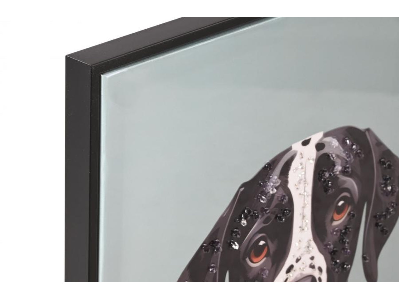 Quadro tela 52,5x2,8x72,5cm soggetto dalmata in 3 modelli assortiti
