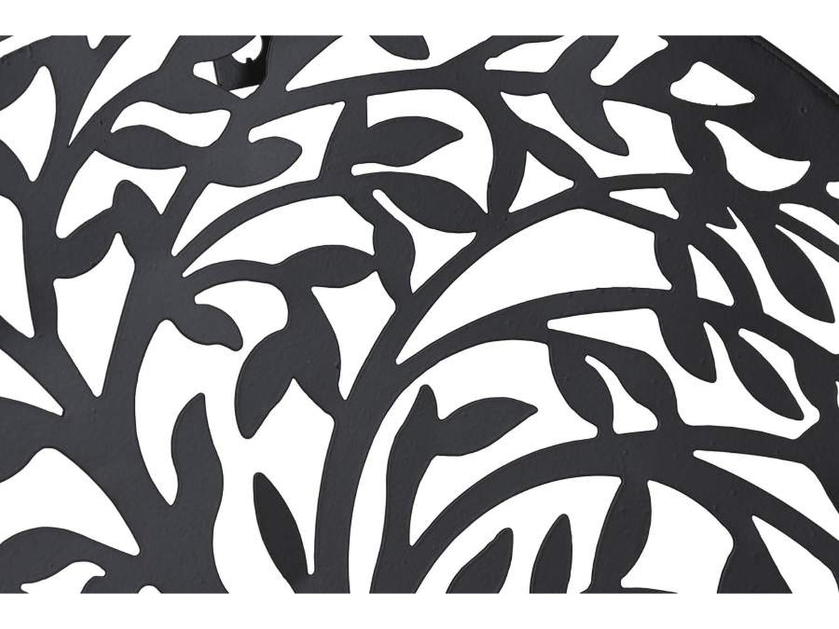 Decorazioni per le pareti metallo 40x1x40cm soggetto albero in 2 assortimenti