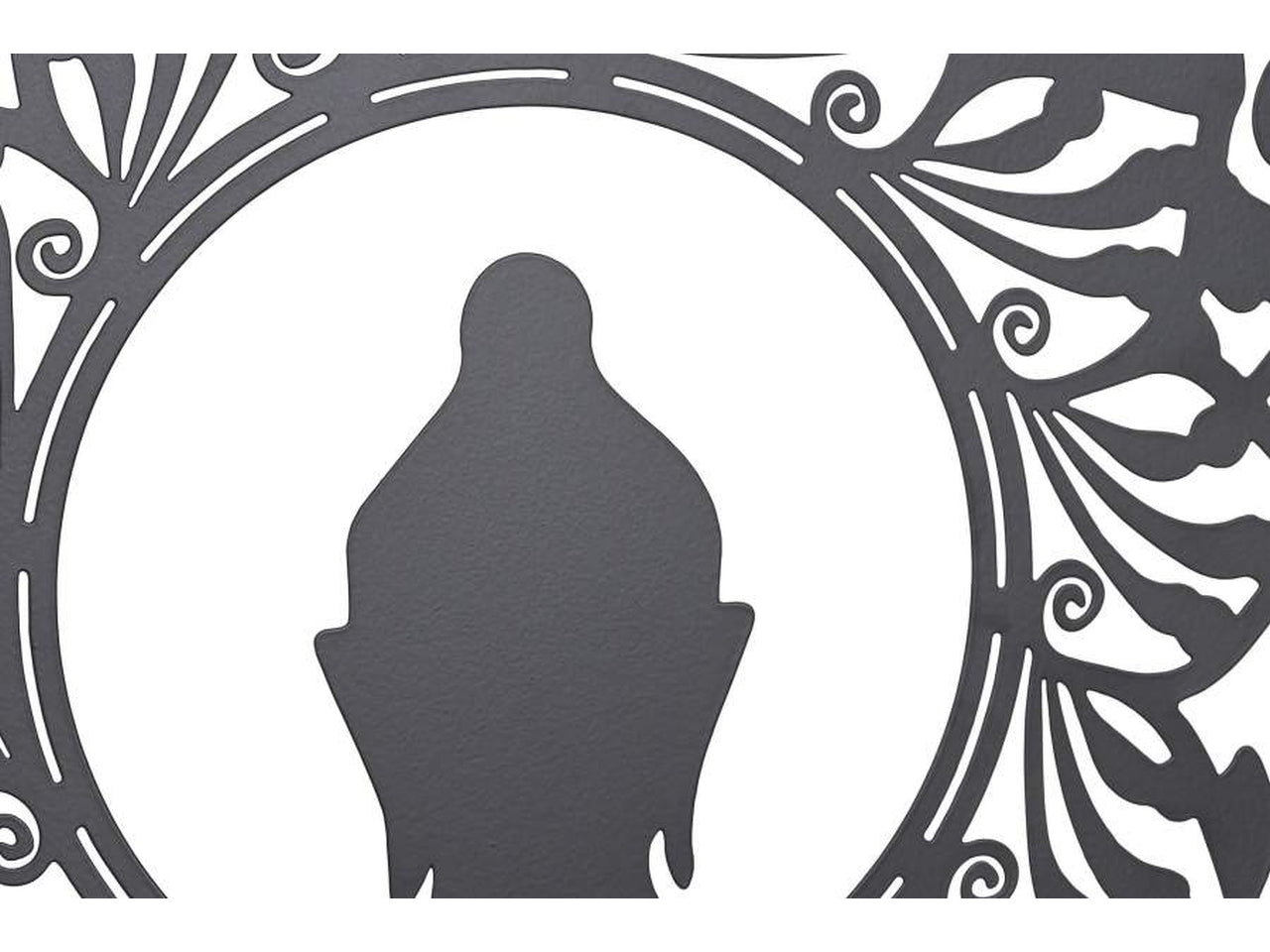 Decorazioni per le pareti metallo 40x1x40cm  soggetto budda in 2 assortimenti