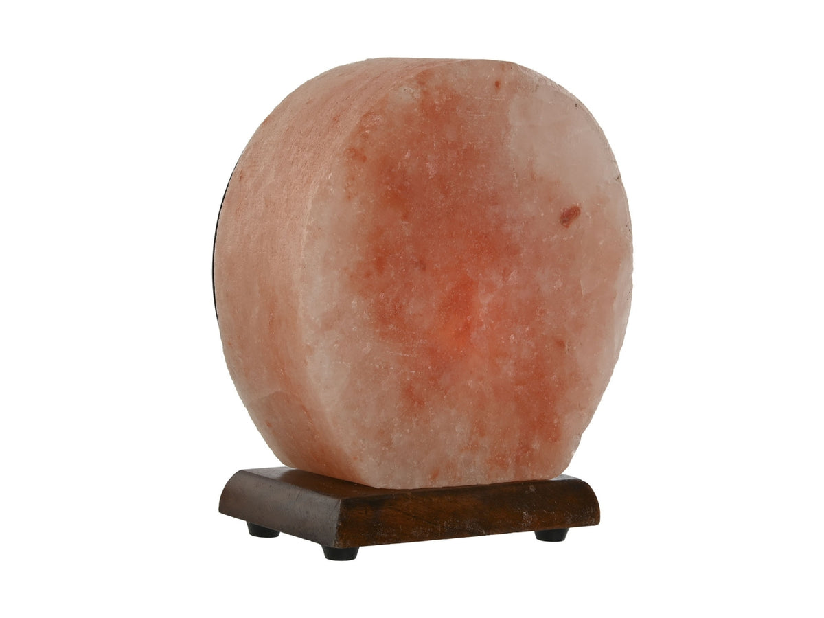 Lampada da tavolo in sale del himalaya 16x7x18cm